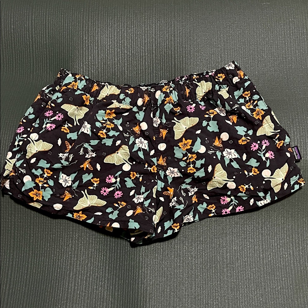 Patagonia Black Moth Women's Barely Baggies Shorts